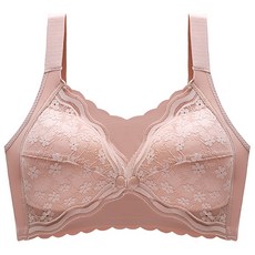 壓花蕾絲哺乳內衣