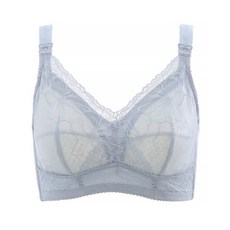 Alleophom 大尺碼蕾絲透氣哺乳衣