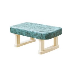 아미고 원목 미니스툴, 빈티지그린