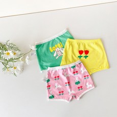 BEBENIZ 女孩童可愛內褲3件組