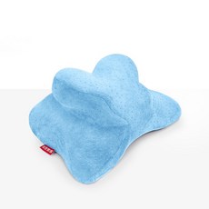 제이유앤 베스트 40도 책상에 기대쉴 쿠션, 라이트블루