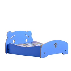 루비코코 원목 분리가능 대형견 침대, 블루베어, 1개