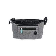 C2M NewEnergy 推車專用吊掛式收納袋, 灰色 黑色, 1個