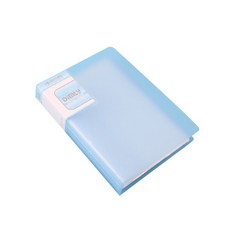 코베스트 A5 클리어파일 60매, 블루, 1개