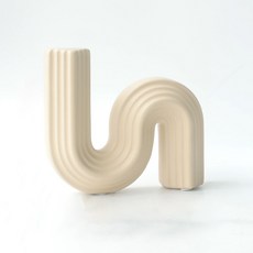 MarketA 極簡線條藝術花瓶 TYPE 2, 單一顏色