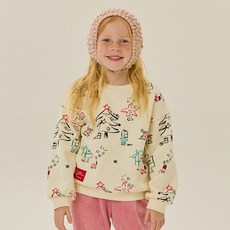 Lievello 女童 Merry Wagle Wagle 大學T恤