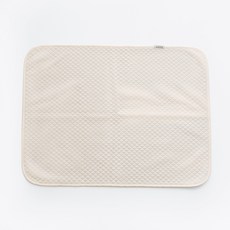moms nature Baby 雙面防水竹墊, 米色