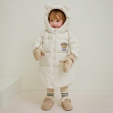 milkmile Saturday Bear 圓滾滾超細纖維絨毛外套