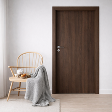 시트몰이 현관문 시트지, 체리 브라운