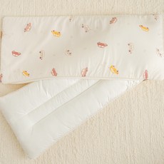 포몽드 생크림 모달 논슬립 와이드베개, 꼬마자동차