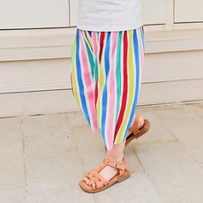 mollimelli 兒童新色系3/4袖長褲