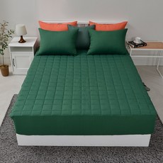 달콤한하루 크래커 항균 누빔 침대 매트리스커버