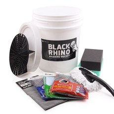 洗車工具10件組 白桶20L, 1套, 10種