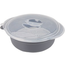 EASY&FREE Matcook 多功能泡麵碗 1L, 灰色, 1個
