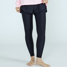 soleil 女款Lilia短褲一體式九分水上運動緊身褲