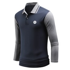 DAKUANG 男款高爾夫長袖有領T恤 E01P7_ql3577