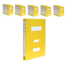 Youngoh 大容量政府文件夾 A4, 黃色, 50個