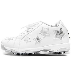 mnx15 女士身高穗屏球場 5cm Bling Bling 高爾夫練習鞋