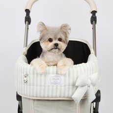 RITOGATO Chou-ribbon 寵物推車防護罩, 薄荷綠, 1個