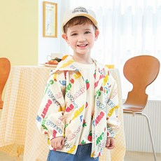 WALTONKIDS 兒童夏季字母防風外套
