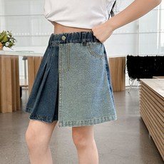 Yoolby 女童 Deruga 不對稱裹身百褶裙