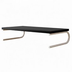 더플로우커머스 모니터 받침대 소형, 흰색프레임 + 검정