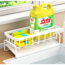 Nu-home 水槽菜瓜布瀝水架, 白色, 1層, 1個