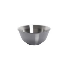 HoReCa 雙層不鏽鋼餐碗 1號, 單色, 2個