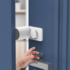 Erbo 防夾手門擋, 白色, 2個