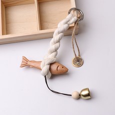 Atihome 幸運錢幣 避邪明太魚, 米色