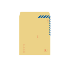 製造信封的人們 行政用牛皮紙角底信封 500入, 1個, A4