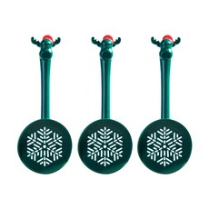 카르노코리아 산타 루돌프 햄스터 모래삽, 다크그린, 3개