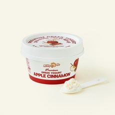 밀키요 프리미엄 그릭요거트 애플시나몬, 100g, 1개