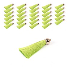 Home&Life 鍍金流蘇, 淺綠色, 30個