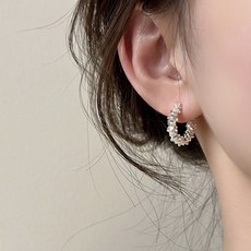 gelluna 女款 Twinkle Crush 圓形耳環 P-339