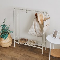 PEACHY LIFE 完美主義 小型萬用玄關收納架, 奶茶色