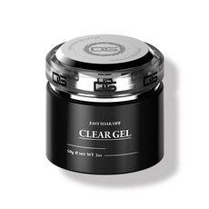 DGEL EL Technical Pro基本款Easy Soak Off延長用透明凝膠 50g, 單色, 1個