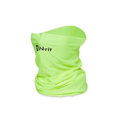 N rit Tube 9系列多功能涼感網眼面罩式圍脖, 螢光綠