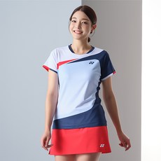 요넥스 여성용 배드민턴 티셔츠 211TS006F