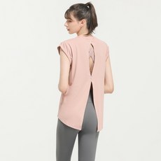 Floss 女式後點寬鬆普瑜伽無袖 T恤