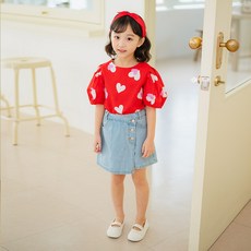 라라아망 여아용 제니 큐롯팬츠