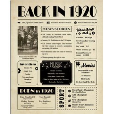 레트로 흑백 포스터 01