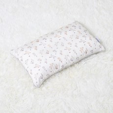 ahtty blanc 涼感人造絲嬰兒枕, 愛心貓