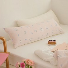 shez Home 純棉身體枕 一字型 含棉, 貝蒂·平克