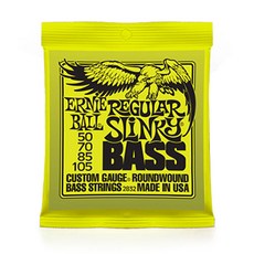 ERNiE BALL 常規 Slinky Bass 貝司弦 50-105, 2832, 混色