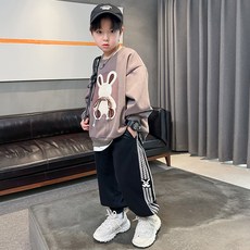스타빈 남아용 리본토끼 루즈 상하복 세트