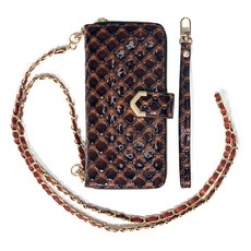 SMC 에페 크로스백 체인줄 다이어리 휴대폰 케이스