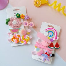 우주아이 달콤나라핑크 핀 14종 세트