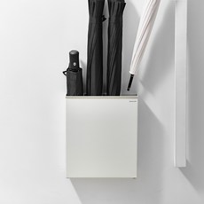 Steel Craft 磁吸式4孔玄關型雨傘架, 白色, 1個