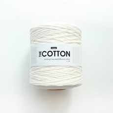 리네아 더 코튼 코마면 뜨개실 260m 200g, 912 백아이보리, 1개